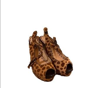 Enzo Angiolini Poke dotted heels